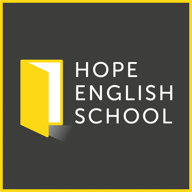 Logo for Hope English School, English Language course provider
