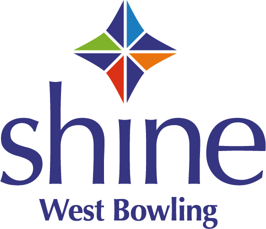 Logo for Shine West Bowling, English Language course provider