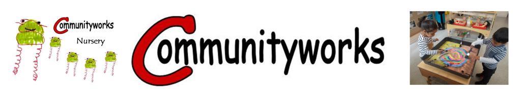 Logo for Community Works, English Language course provider