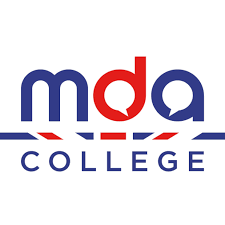 Logo for mda College, Leeds, English Language course provider