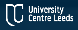 Logo for University Centre Leeds, English Language course provider