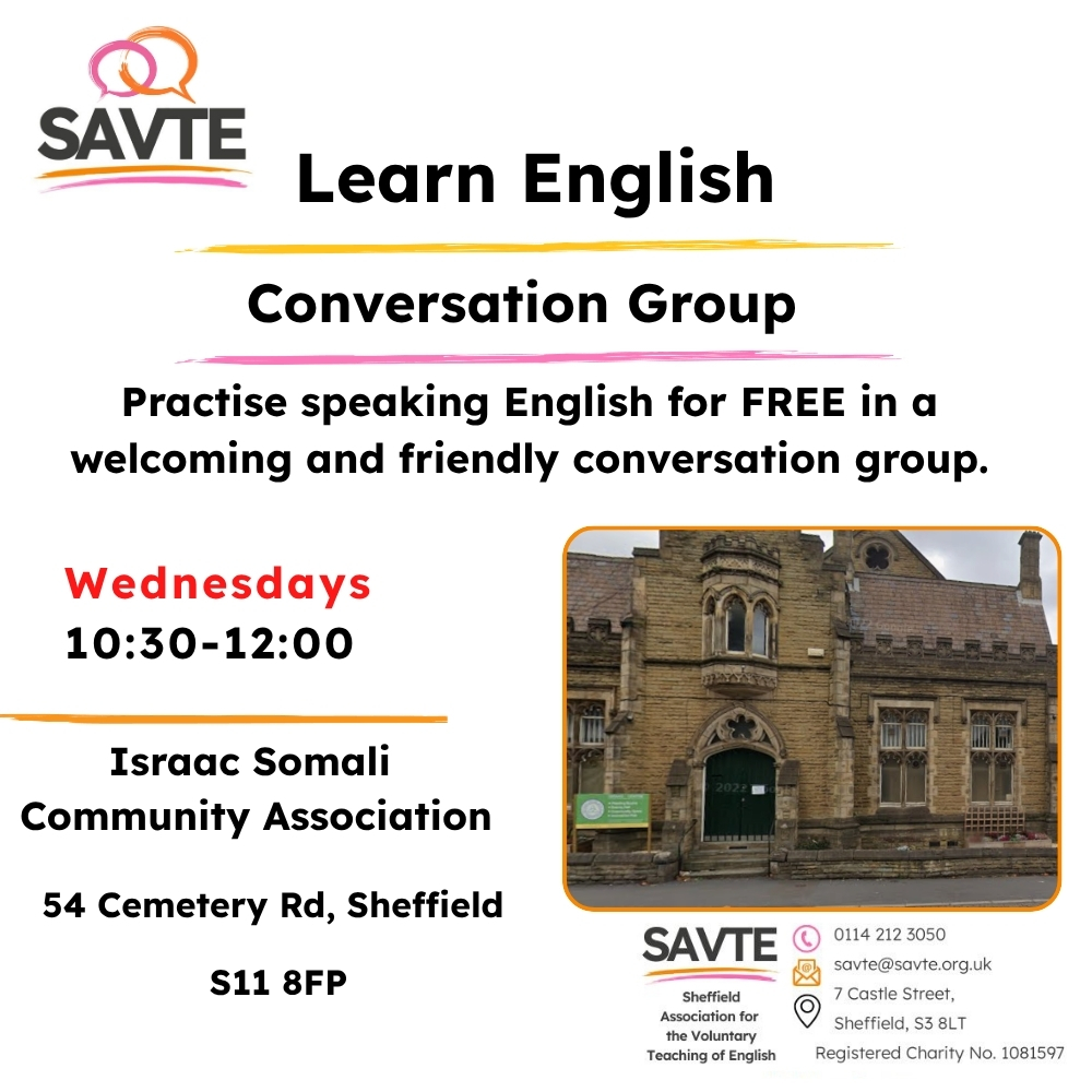 ISRAAC Centre Conversation Group